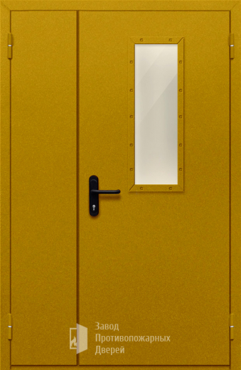 Фото двери «Полуторная со стеклом №25» в Рузе