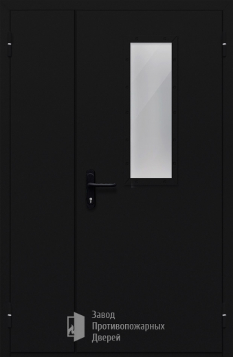 Фото двери «Полуторная со стеклом №24» в Рузе