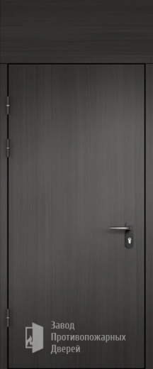 Фото двери «МДФ однопольная с фрамугой №27» в Рузе