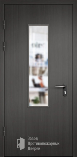 Фото двери «МДФ однопольная со стеклом №9» в Рузе