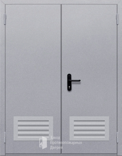 Фото двери «Двупольная с решеткой» в Рузе