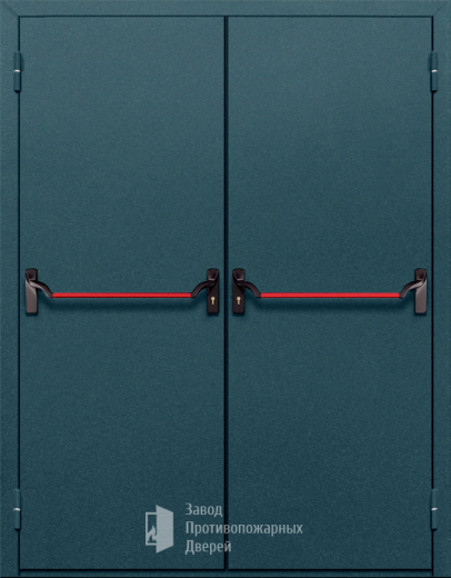 Фото двери «Двупольная глухая с антипаникой №17» в Рузе