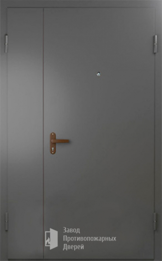 Фото двери «Техническая дверь №6 полуторная» в Рузе