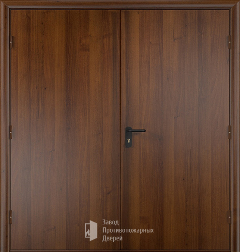 Фото двери «Двупольная МДФ глухая EI-30» в Рузе
