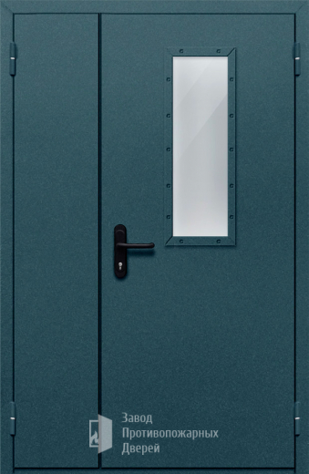 Фото двери «Полуторная со стеклом №27» в Рузе