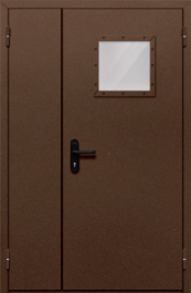 Фото двери «Полуторная со стеклом №88» в Рузе