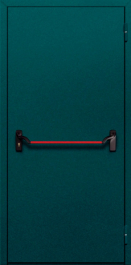 Фото двери «Однопольная глухая с антипаникой №46» в Рузе