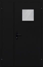 Фото двери «Полуторная со стеклом №84» в Рузе