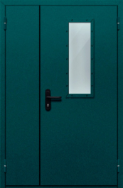 Фото двери «Полуторная со стеклом №26» в Рузе