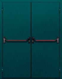Фото двери «Двупольная глухая с антипаникой №16» в Рузе