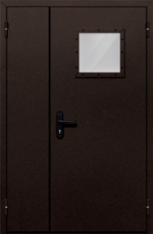 Фото двери «Полуторная со стеклом №810» в Рузе