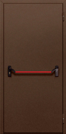 Фото двери «Однопольная глухая с антипаникой №48» в Рузе