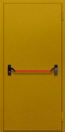 Фото двери «Однопольная глухая с антипаникой №45» в Рузе